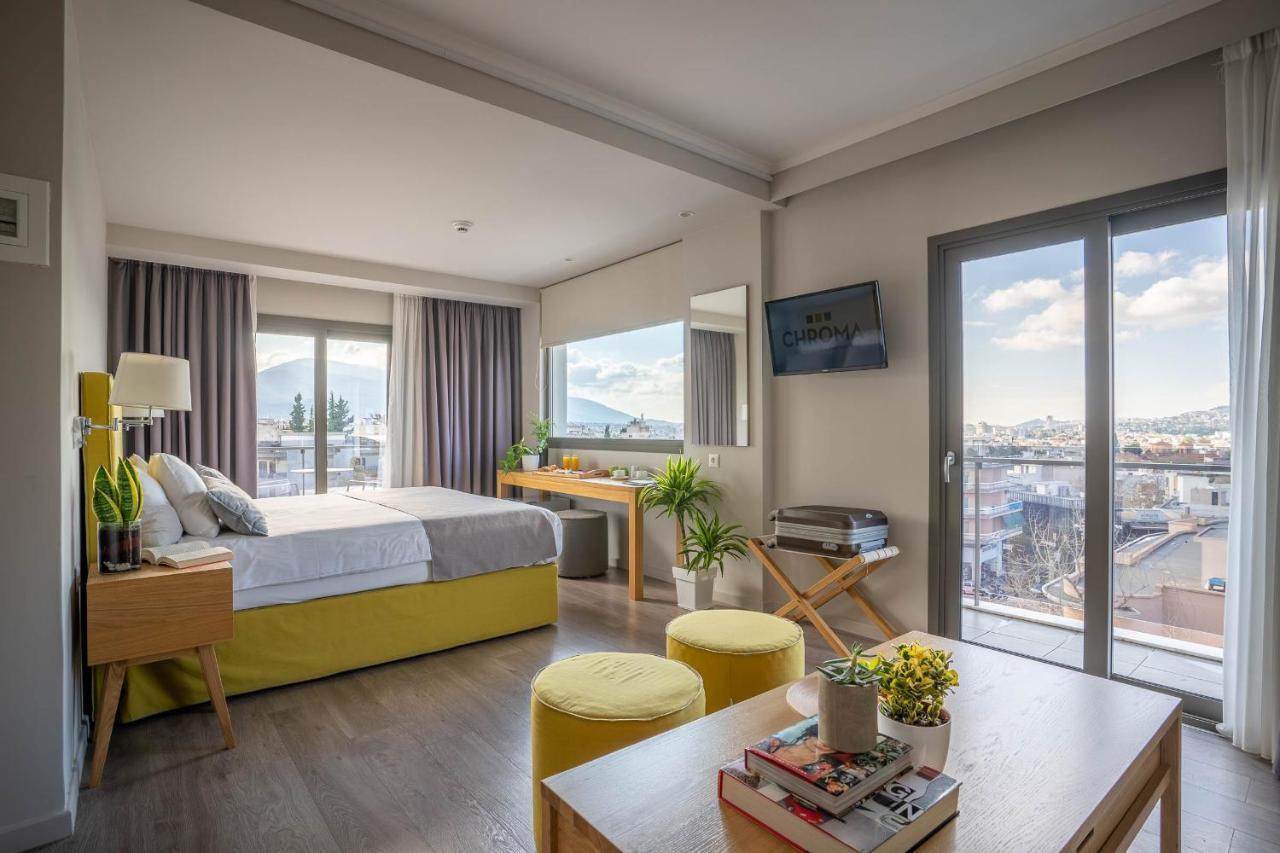 Chroma Fashion Rooms & Apartments Ateny Zewnętrze zdjęcie